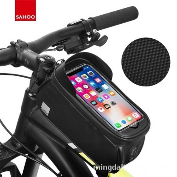 

shark tiger sahoo riding tube waterproof mobile phone mountain mobile phone bag bicycle bicycle bike front beam bag