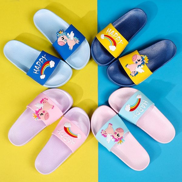 

2020 new cartoon fashion indoor and outdoor one-line light slippers anti-skid mute slippers, Black;grey