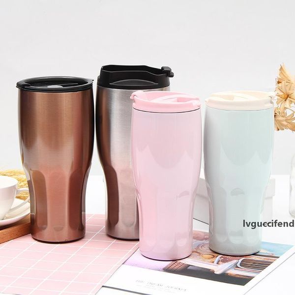 

20oz stainless steel tumbler vacuum insulated coffee cup double wall travel flask mug with splash proof lid