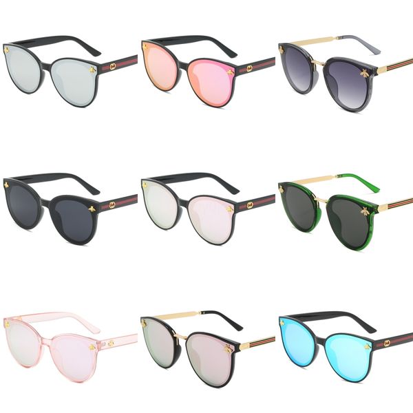 

wholesale sunglasses carved marble blue aztec arms rimless t8100908 gold sun glasses men vintage glasses new with brown lens#633, White;black