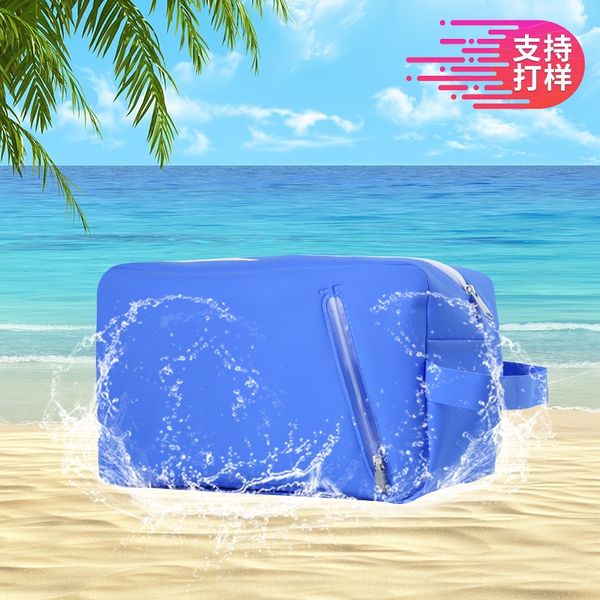 

dry-wet separation storage blue outdoor waterproof eva beach storage waterproof bag electric pressure bag