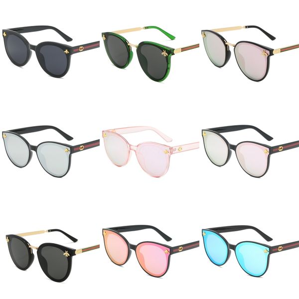 

wholesale sunglasses carved marble blue aztec arms rimless t8100908 gold sun glasses men vintage glasses new with brown lens#584, White;black