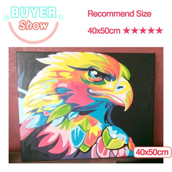 

azqsd paints by numbers animals 50x40cm pictures oil painting by numbers set gift coloring by numbers canvas wall set