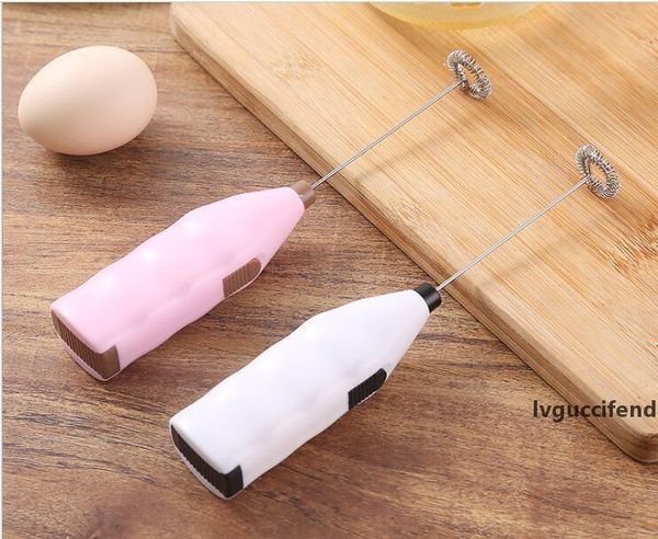 

household hand-held electric egg beater milker creative mini stainless steel egg coffee tea blender