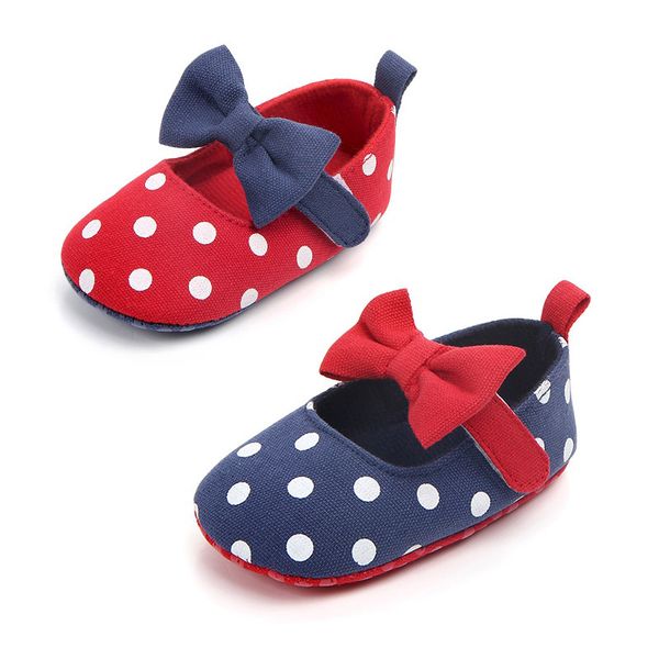 

toddler infant baby shoes newborn girl boy soft soled princess crib shoes bow prewalker colorful first walkers