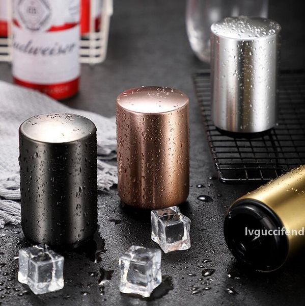 

stainless steel opener tools creative beer bottle openers automatic wine opening kitchen bar tools accessories wy298