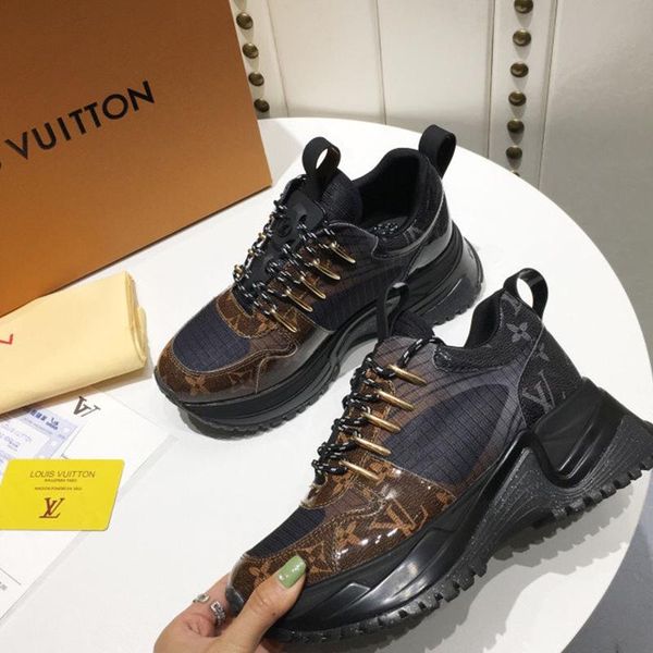 

022 new designer luxury women's casual fashion shoes, women's outdoor casual shoes, high-quality materials, with original box, Black