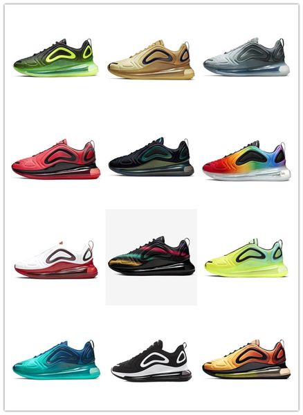 

2020 new 720s cushion sneakers electric green ghost mens sports running shoes gym red university flash 72c women platform trainer size 36-45