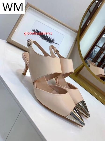 

женщины с обуви, металла остроконечные toe обувь женщины высокие каблуки сандалии тапочки мулы слайды насосы обувь кроссовки модельная обувь, Black;green