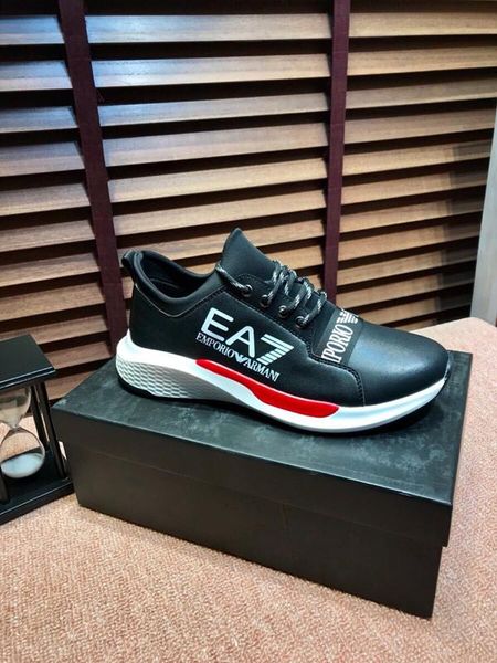 

2021-2020f luxury fashion men 's shoes low -lace -up embroidery daily sports shoes ,high -quality casual wild outdoor shoes ,size, Black