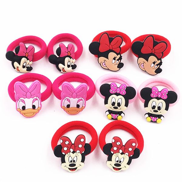

nylon cartoon cat elastic rubber band children headband kids hair accessories girl hair band cartoon, Golden;silver