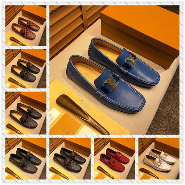 

20ss dress shoes leather men loafers men tassel buckle slip-on moccasins crocodile style slip on flats big size 38-46 drop shipping, Black