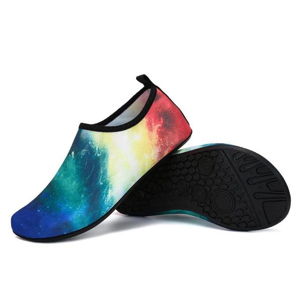 

barefoot shoes men summer water shoes woman swimming diving yoga socks non-slip aqua beach slippers fitness sneakers, Black