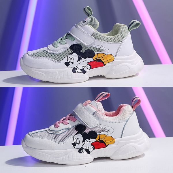 

children 2020 new magic sticker baby sneakers girls sports magic sports shoes' casual white shoes boys' father shoes, Black