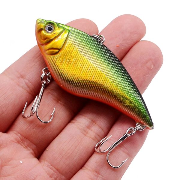 

1pcs plastic vib fishing lure 7cm 16g hard wobbler artificial bait 13 color peche bass pike trolling pesca fishing tackle