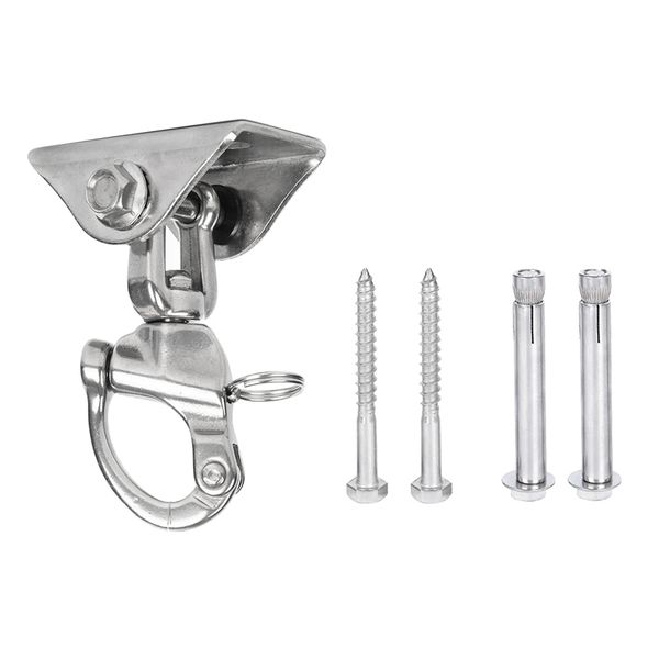 

heavy duty swing hammock chair hanging kit spring swivel hook ceiling mount