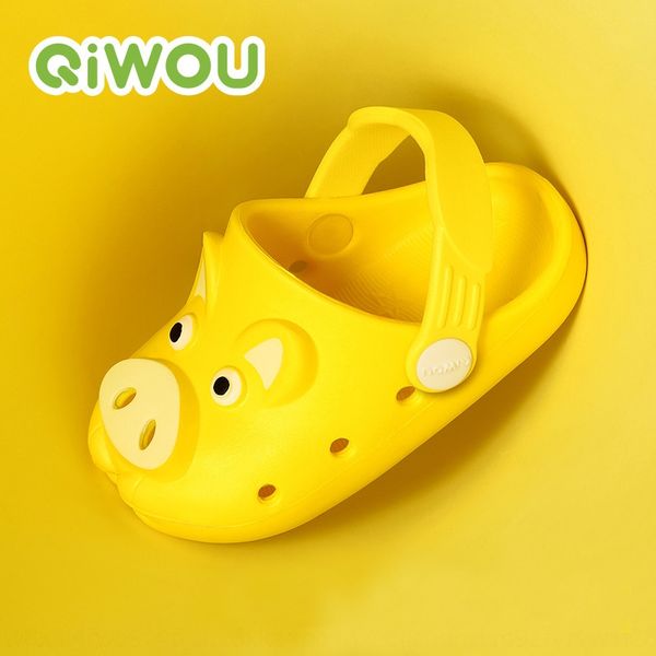 

vk6us children' boy' hole shoes baotou anti-skid soft bottom baby' sandals children children slippers sandals children&#03, Black;grey