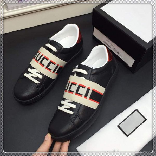 

shipping luxury leather loafers designer slipper mens shoes with buckle fashion men princetown slippers ladies casual mules flats, Black;red