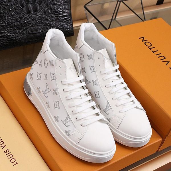 

drop ship mens shoes lightweight fashion luxury designer footwears chaussures pour hommes sports lace -up high men boots, Black