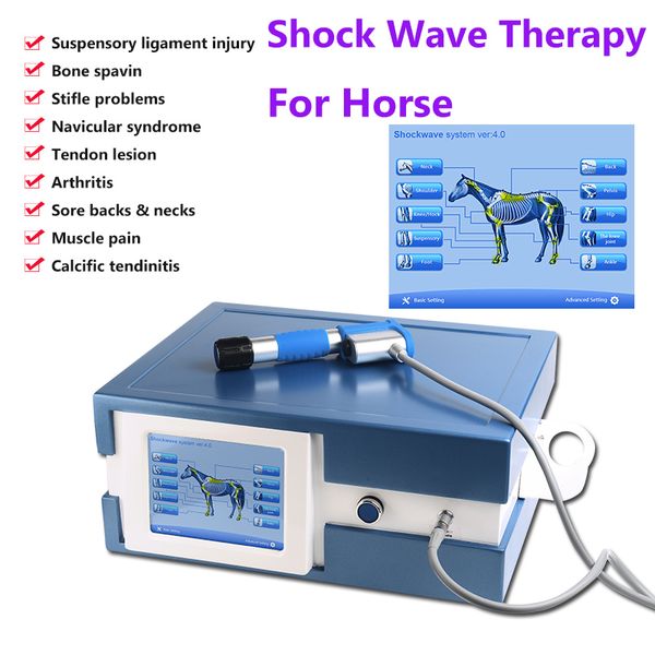 Altra attrezzatura di bellezza Onda d'urto pneumatica Apparecchiatura per la terapia della disfunzione erettile con onde d'urto extracorporee Per il dispositivo antidolorifico Trattamento del cavallo