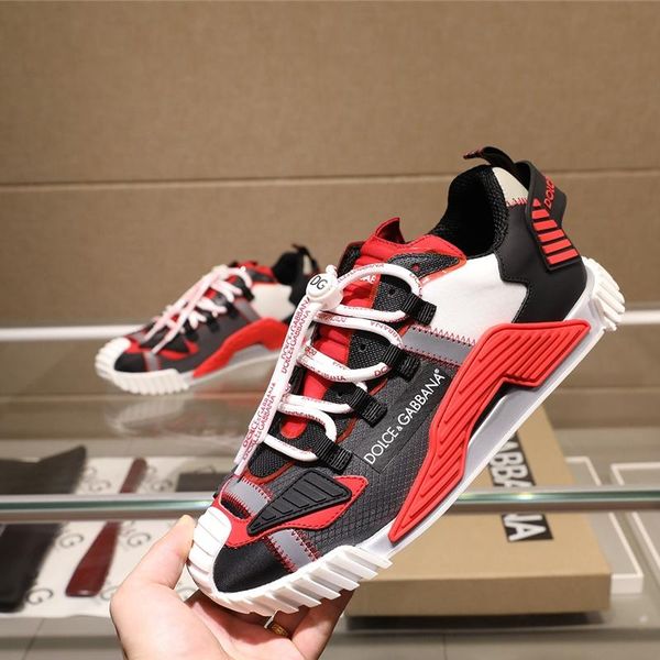 

134 brand designer high-quality men's casual sports shoes, outdoor casual shoes, with original box packaging size 38--45, Black