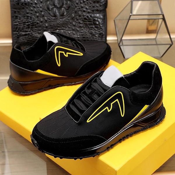 

black scuba low - sneakers men 's shoes zapatos de lujo para hombre breathable autumn and winter footwears lace -up sports casual