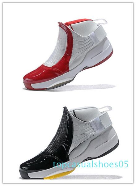 

2018 new arrival jumpman 19s basketball shoes men 19 xi gold/championship mvp finals trainers designer sneakers running shoes size 40-46 t05, Black