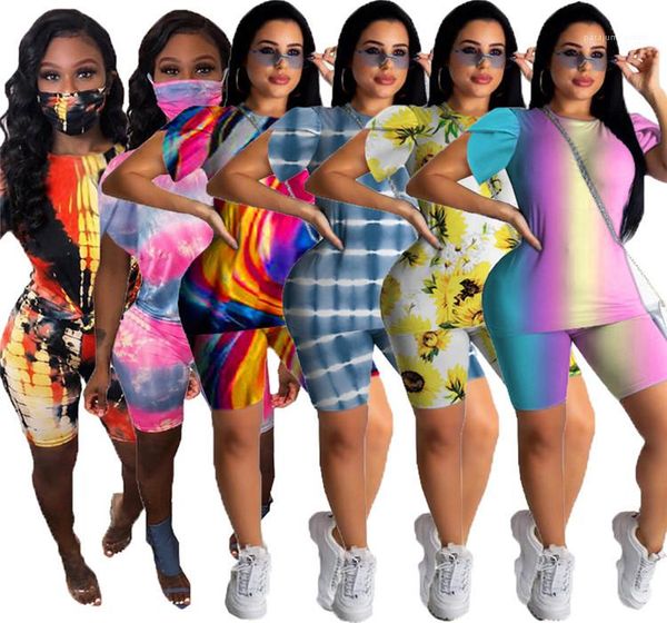 

womens 2pcs spilt sleeve short pants suits 3d floral contrast color summer womens designer tracksuits short sleeve o neck with shorts skinny, Gray