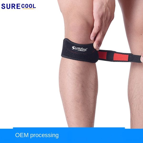

sports kneepad patella band shock absorption basketball basketball volleyball football kneepad summer sporting goods hx-b004-b, Black;gray