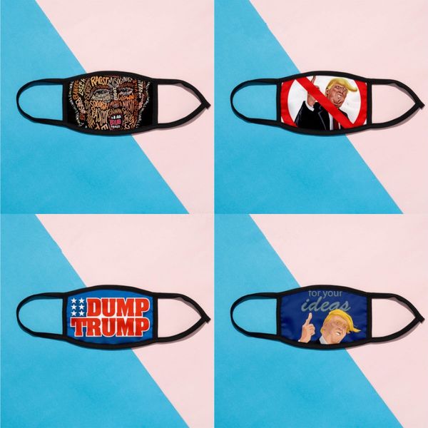 

1pc print facemask outdoor maske dust-proof gauze breathable comfortable face maskswashable and reusable face-mask-washable#779