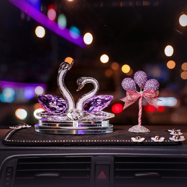 

birthady подарок swan кристалл автомобиль духи сиденье 2020 новый автомобиль оформление интерьера по интерьеру