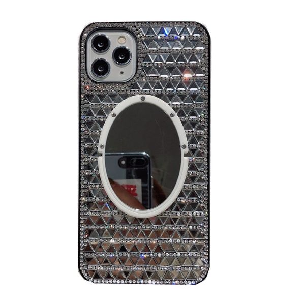 

b37 silicone case for iphone11 with mirror protective back cover