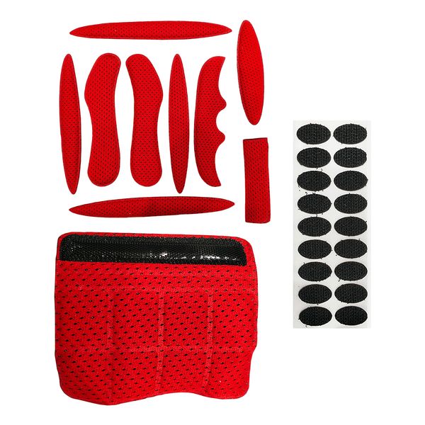 

11pcs helmet internal memory foam pad protective mat lining sponge