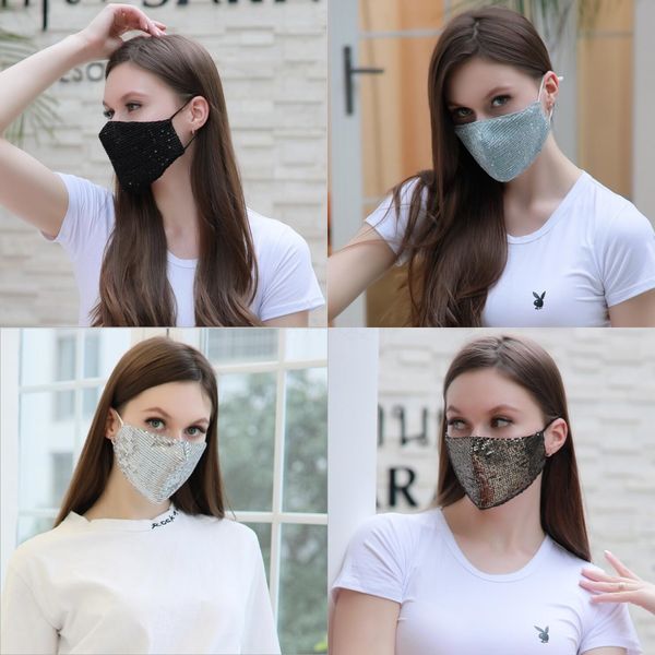 

mouth face mask cotton dustproof mouth face mask anime cartoon lucky bear women men muffle face mouth party masks#456, Black