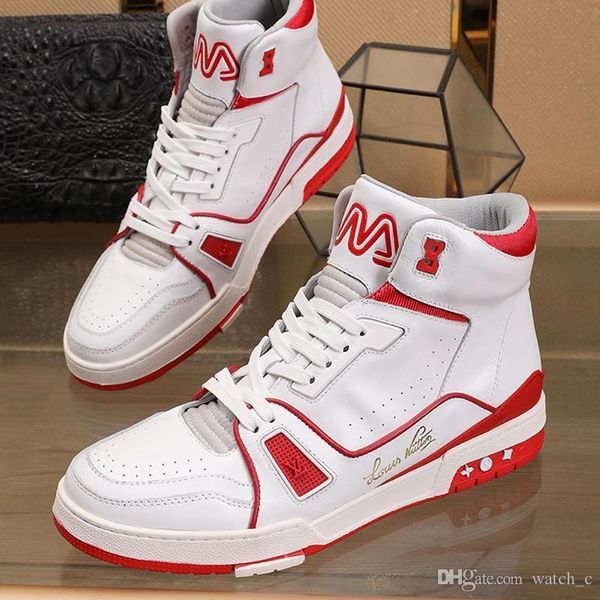 

mens shoes trainer sneaker mid -chaussures pour hommes men shoes casual boots zapatos de hombre lu895 flats luxury footwear fast del