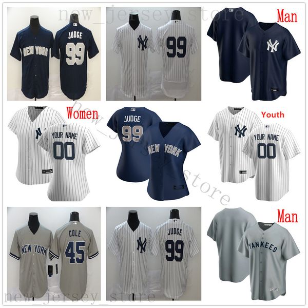 

custom 2020 new baseball 25 gleyber torres jersey 24 gary sanchez 40 luis severino 27 giancarlo stanton 39 mike tauchman men kids women, Blue;black