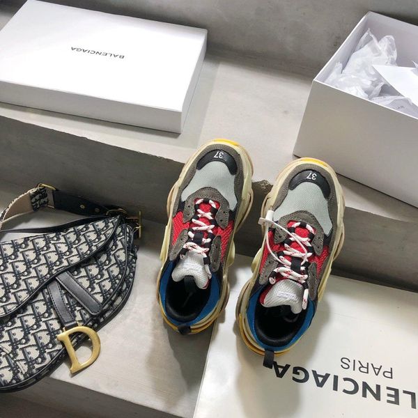

2020nx mens designer shoes running sneakers monogram flowers rubber outsole casual sneakers mens jogging shoelaces original box packaging, Black
