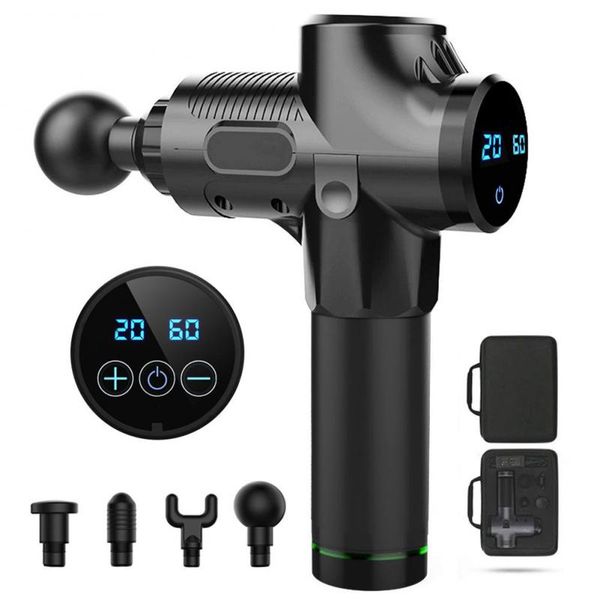 

muscle stimulator massage gun vibrating deep therapy relaxation fascia fitness exercise pain relief electric massager