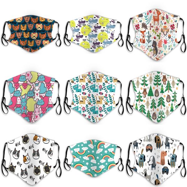 

black anti dust face mask reusable face mouth er pm2.5 mask dustproof anti-l washable reusable sponge masks hh9-2984#704
