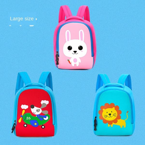 

children and students kindergarten schoolbag pupils boys and girls cartoon bag backpack animal backpack diving material