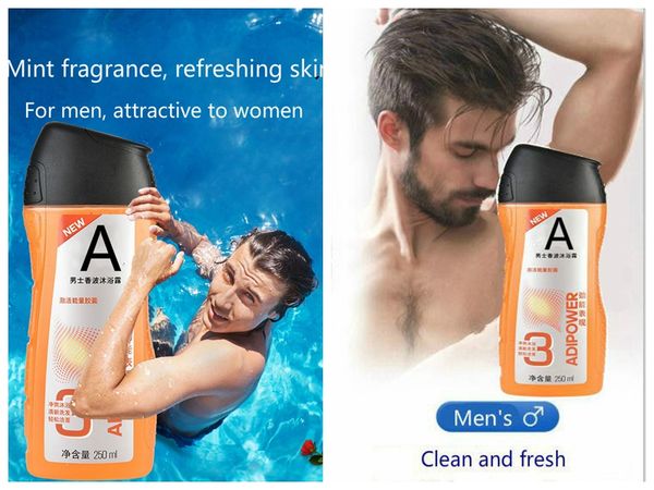 

sports 3 in 1 fresh and cool bath shampoo and cleansing 3 in 1 250ml portable temptation fragrance