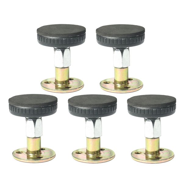

5pcs 47-64mm thread bed frames anti-shake headboard telescopic support room wall