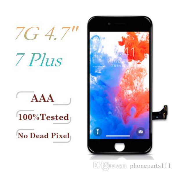 

grade a +++ lcd для iphone 7 7 plus tianma qaulity дисплей сенсорный экран digitizer с рамкой полносборными запасных частей