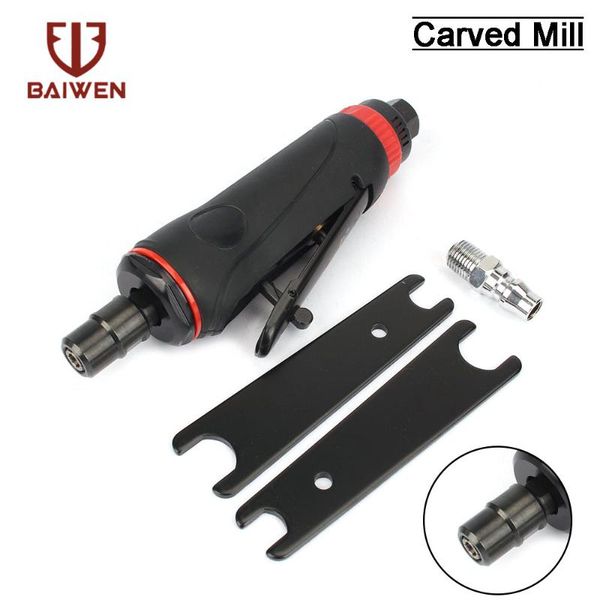 

mini pneumatic air die grinder hand tool kit 1/4'' straight grinding polisher machine engraving sander tool