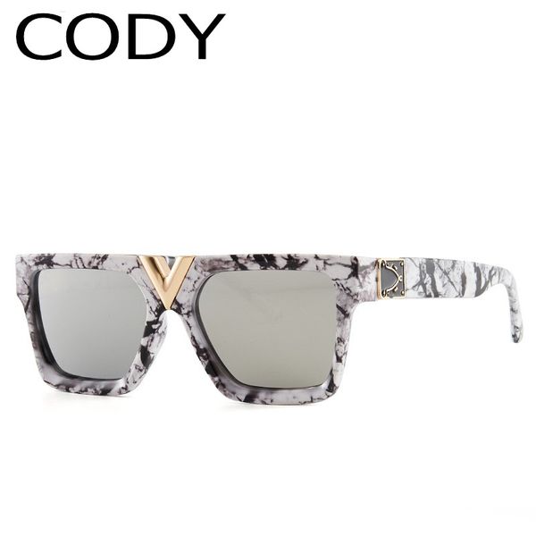 

q1967 sunglasses women men design retro square sun glasses gradient black lens men vintage glasses eyeglasses uv400, White;black