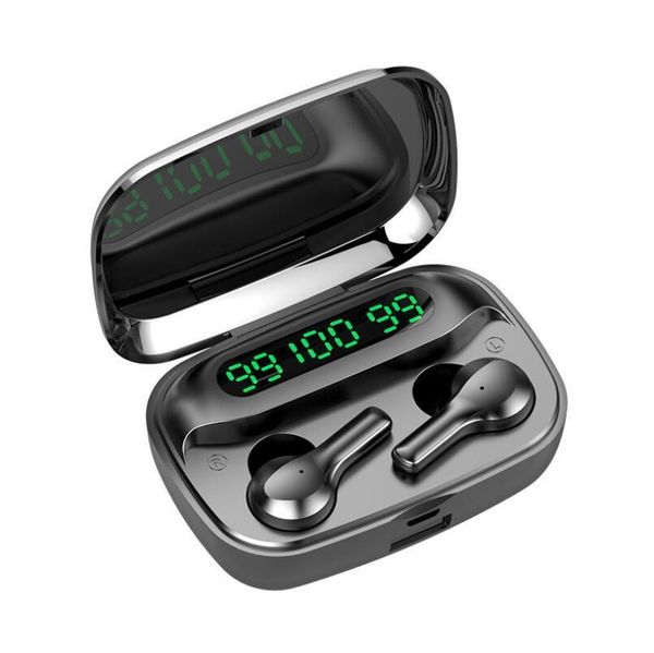 

r3 tws 2000mah bluetooth earphone wireless headphones led tws with microphone earphones waterproof noise cancel headset earbuds f9 dh ekqfnc