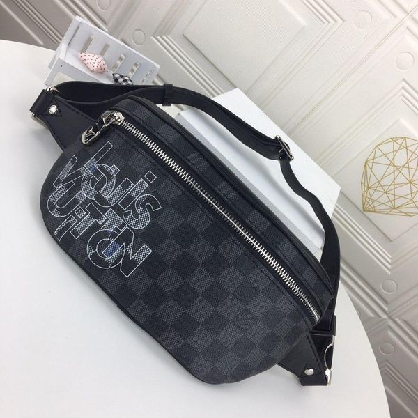 

mens bag luxury classic belt bag chest pack leather crossbody bag drop ship men shoulder bags simple style zipper chest bags