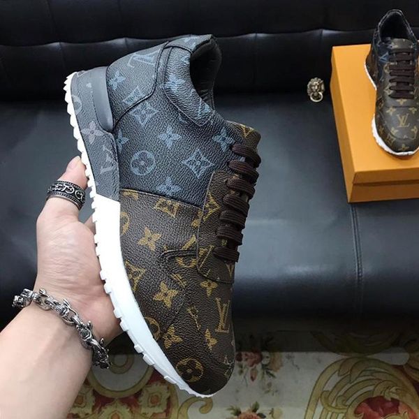 

mens shoes luxury breathable fashion platform run away sneakers luxury l #680 footwears with origin box sports shoes for men rubber soles