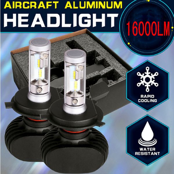 

car led headlight h4 9003 hb2 hi/lo beam bulbs lamp 6000k h7 h3 h11 h8 9005 hb4 hb3 9005 csp cold light