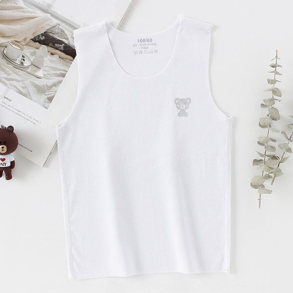 

wkaxf underwear vest clothing vest summer modal thin boys and girls children's sleeveless girl's baby underwear base shirt childre, Blue